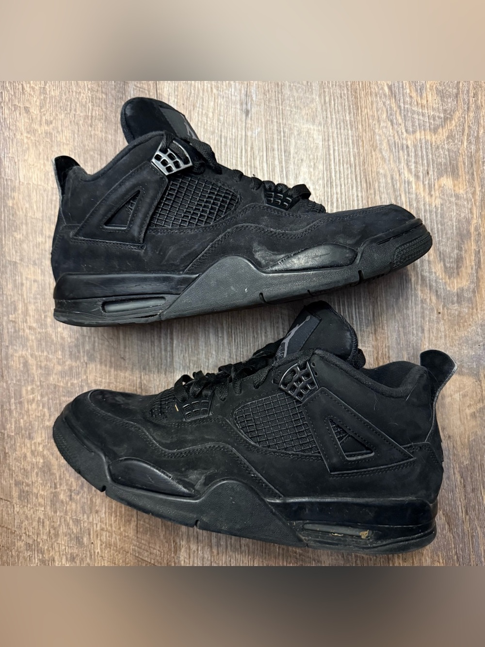 Nike Air Jordan 4 IV Retro Black Cat 2020 Men’s Size 10.5 Sneakers Shoes